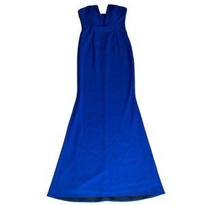 Katie May Crush Gown Women's Size Medium Formal Dress Ocean Blue NWT $295